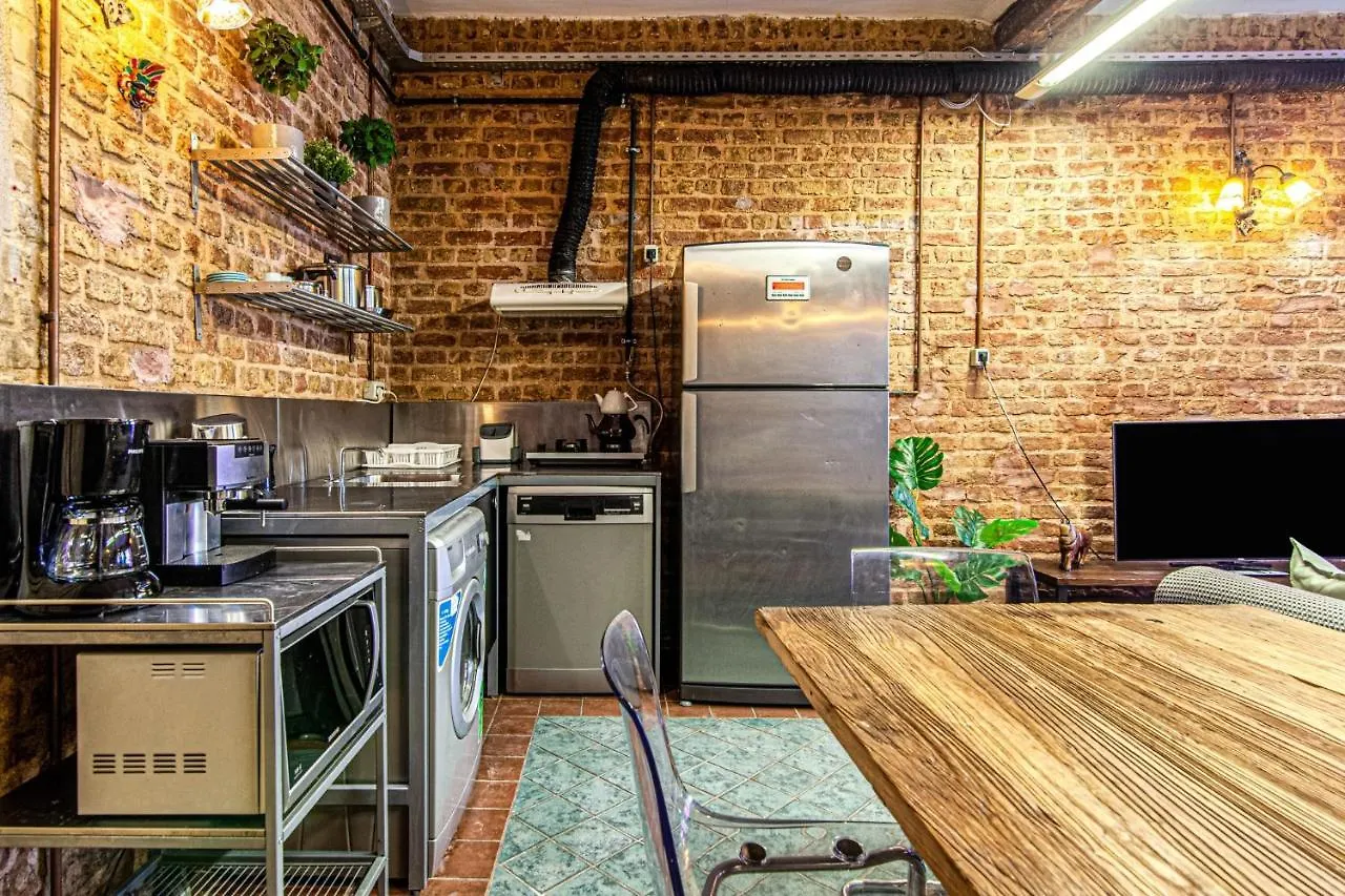 이스탄불 Centrally Located Historical Flat In Beyoglu 아파트 0*,  터키